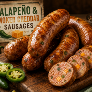 Sausage Flavour of The Week Jalapeno & Smoked Cheddar